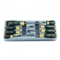 Набор отвёрток RF-2084: (SL 5,6x2,8.PH 1,PH 2x2,PH 3) 8пр ROCK FORCE /1/10